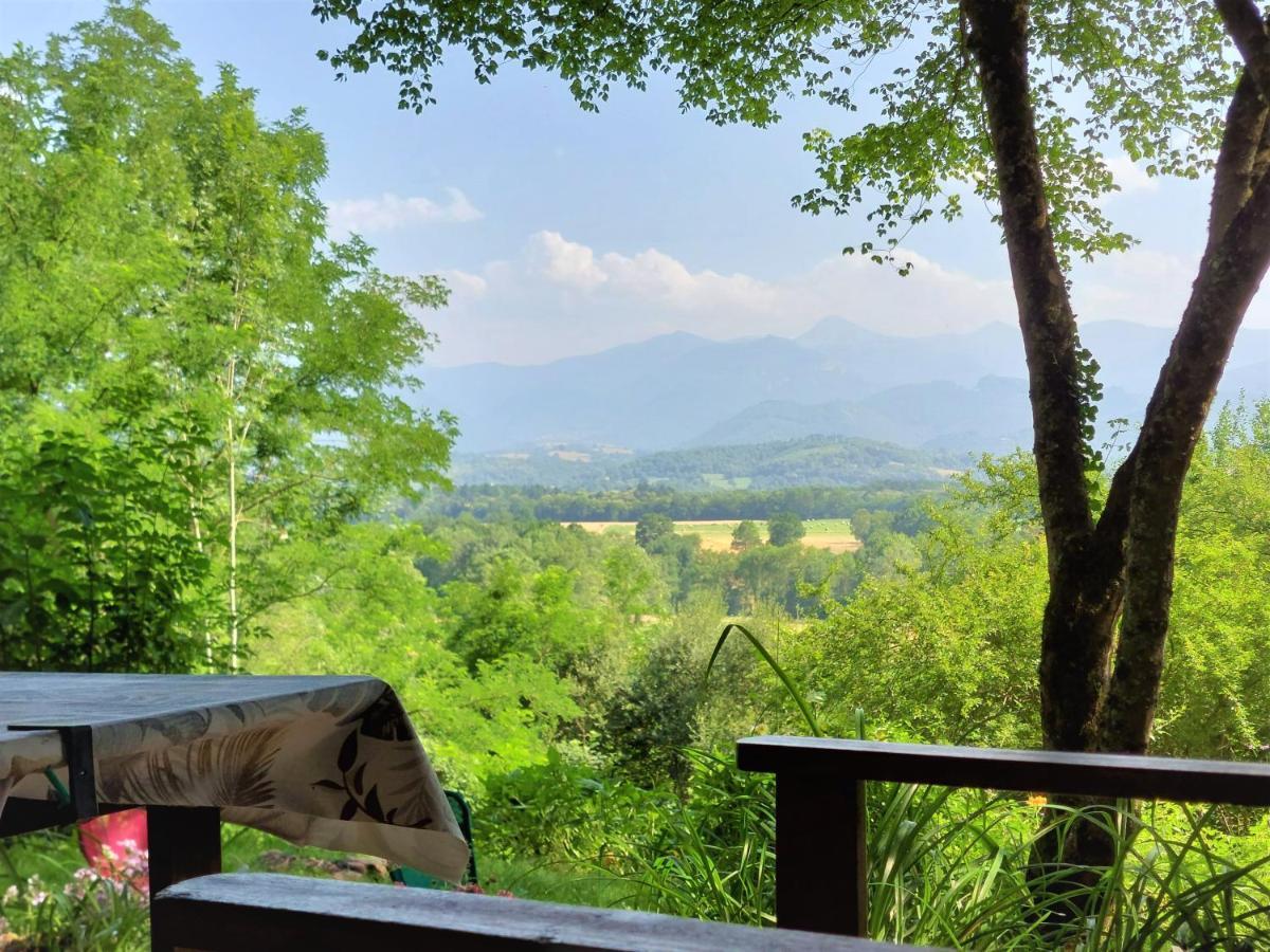 Cabane Dans Les Bois Avec Vue Sur Les Pyrenees Saint-Laurent-de-Neste Exteriör bild