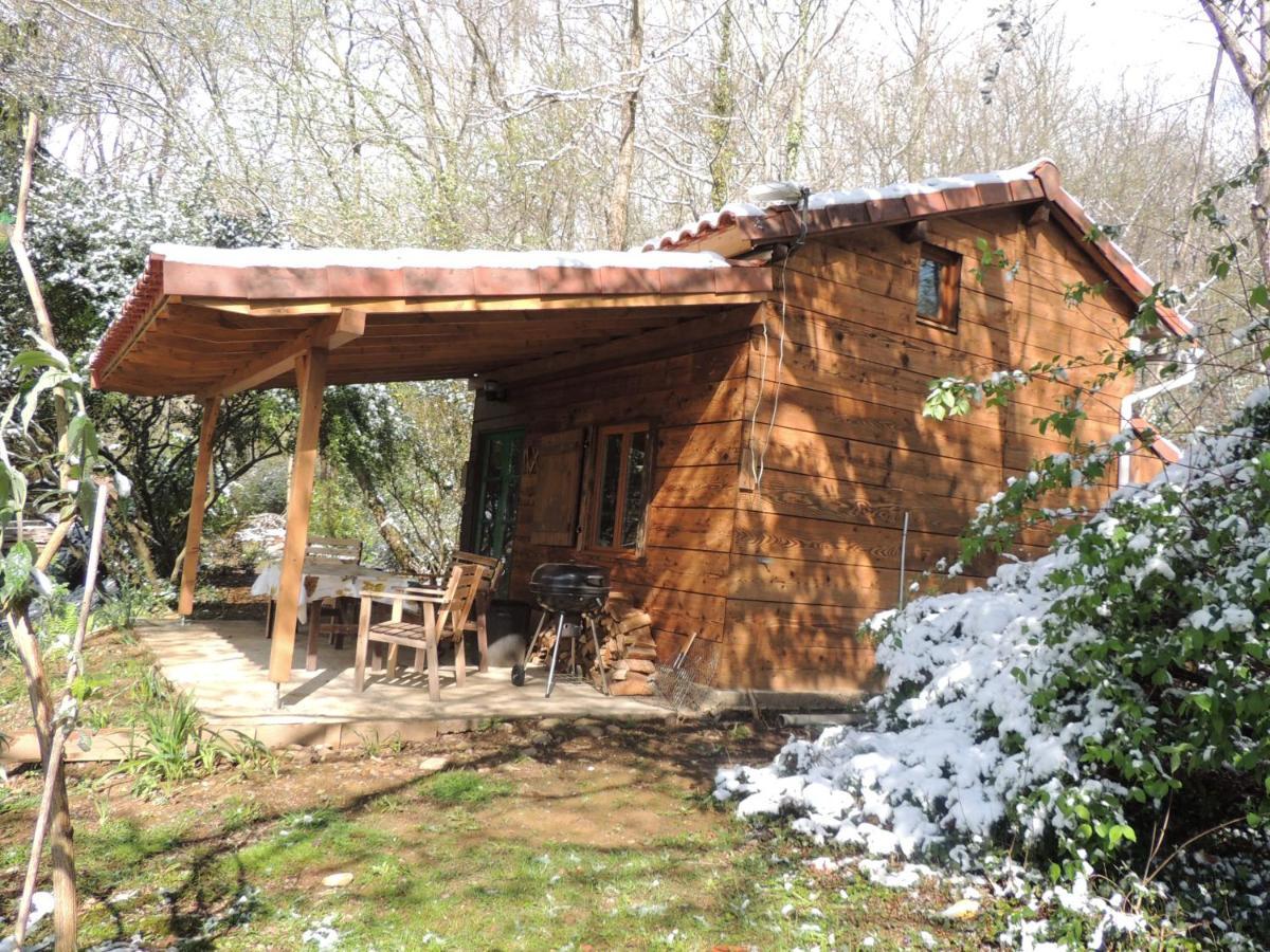 Cabane Dans Les Bois Avec Vue Sur Les Pyrenees Saint-Laurent-de-Neste Exteriör bild