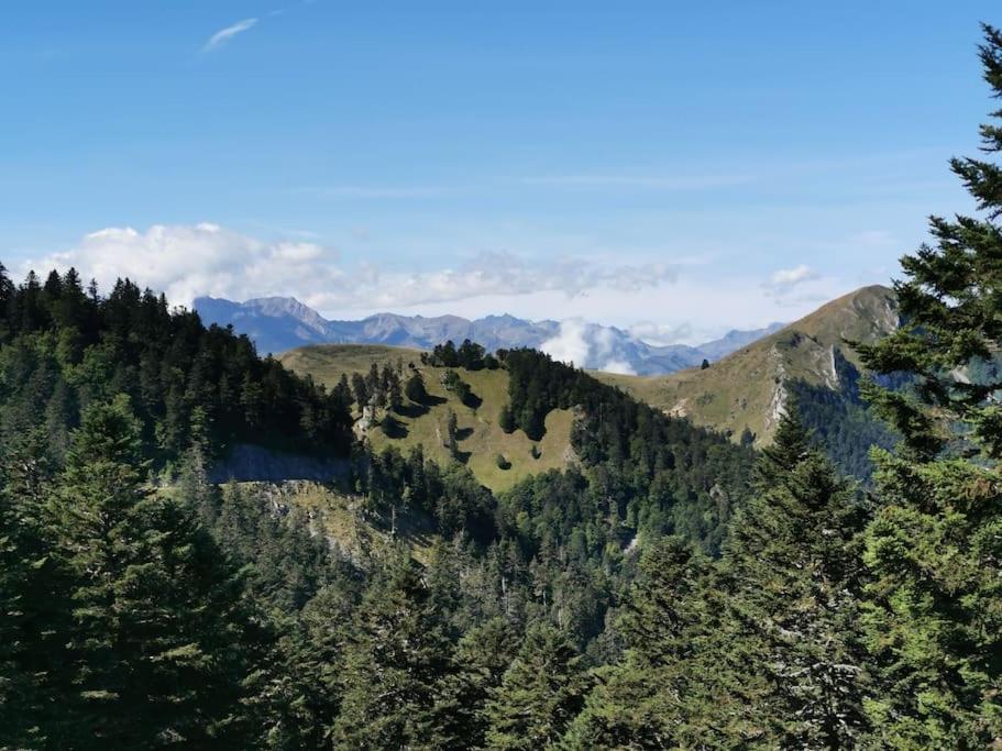 Cabane Dans Les Bois Avec Vue Sur Les Pyrenees Saint-Laurent-de-Neste Exteriör bild
