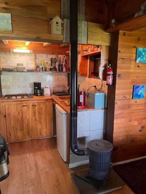 Cabane Dans Les Bois Avec Vue Sur Les Pyrenees Saint-Laurent-de-Neste Exteriör bild